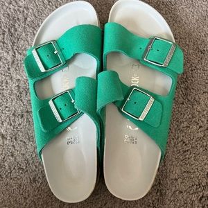 Birkenstock Exclusive Green Arizona Sandal
